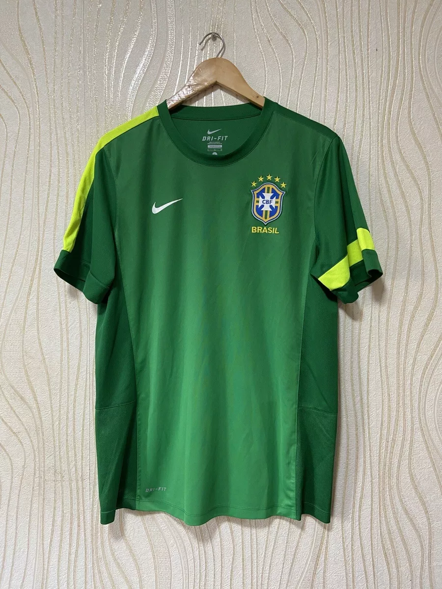 BRASIL 2013 2014 TRAINING FOOTBALL SHIRT SOCCER JERSEY NIKE 518644