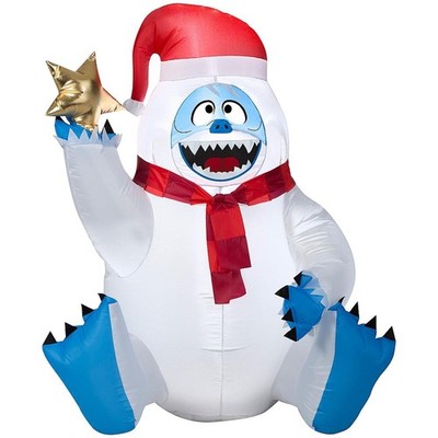 Gemmy Airblown Inflatable Bumble with Star; Lights up; Self-inflates in Seconds