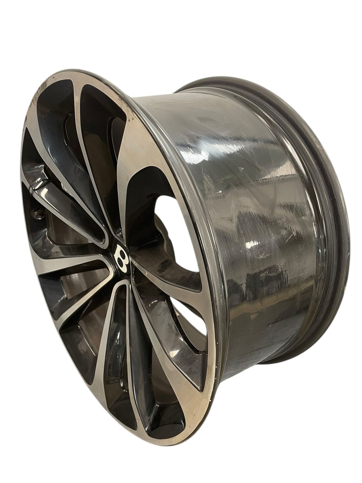 2015-2020 BENTLEY BENTAYGA OEM (D) 21x10 21 Inch Machined Face Black Wheel Rim