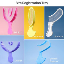 Bite Registration Trays Dental Impression Trays Disposable 5 Variants