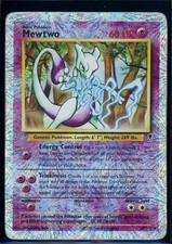 Pokemon LEGENDARY COLLECTION - #29/110 Mewtwo - Reverse Holo - ENG - Damaged