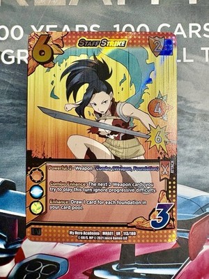 UniVersus - My Hero Academia CCG - Staff Strike - UR 113/180 - MHA01 - NM - Foil