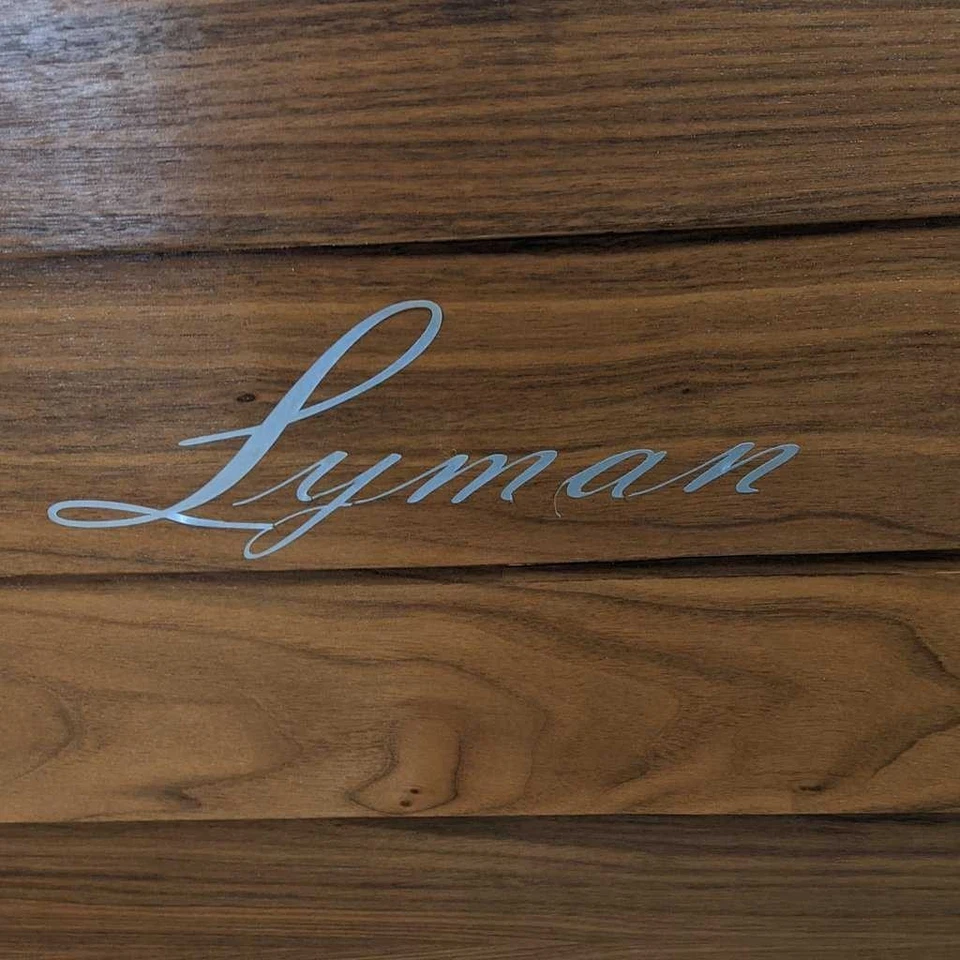 1 of 1 Handmade Wood Boat Bar, Lyman Inspired w/ Drawers, Cabinets, and Details - Image 4 of 4