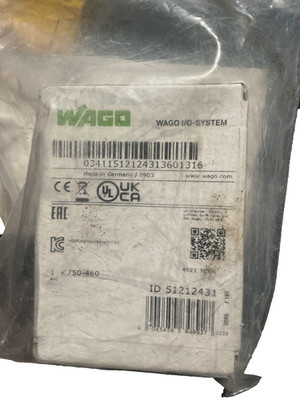 New In Box WAGO 750-460 4-Channel Analog Input Module 750-460