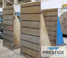 96" x 48.25" x  51.75" T-Slotted Angle Plate, (3) Available