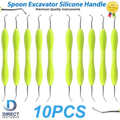 NEW DENTAL EXCAVATOR RESTORATIVE SPOON DOUBLE ENDED PREMIUM INSTRUMENTS