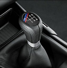BMW Gear Knob 6-Speed Manual Black Leather Effect M Sport E81 E87 E90 93 Series 