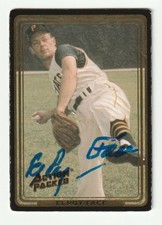 Elroy Face Signed 1992 Action Packed Card #26 Auto Pirates Autograph COA