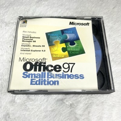 Microsoft Office 97 Small Business Edition With Product Key Vintage Computing