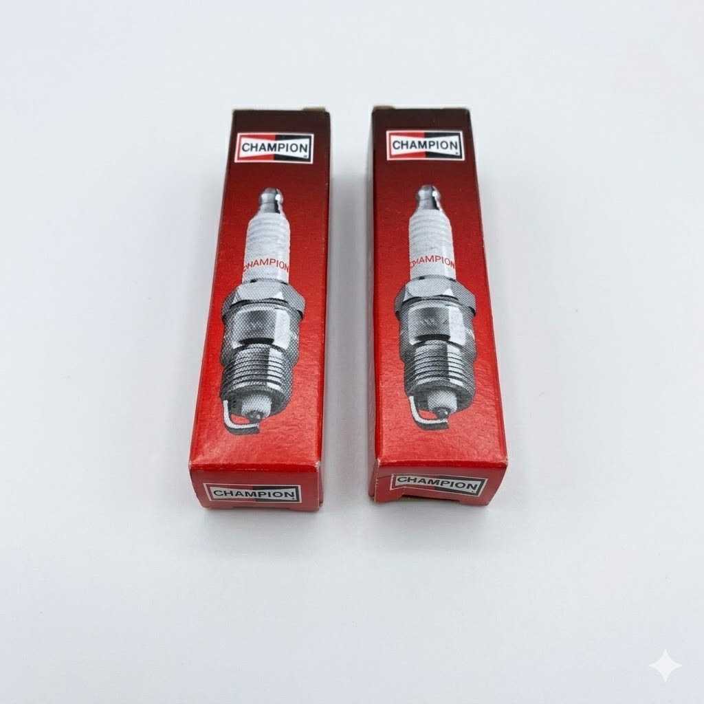 2-Pack CHAMPION RC12LC4 Copper Plus Spark Plugs GMC S-15 1985-1995