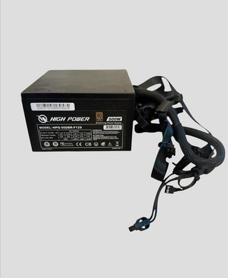 High Power HPG-500BR-F12S 80 Plus Bronze 500WSwitching  Power Supply