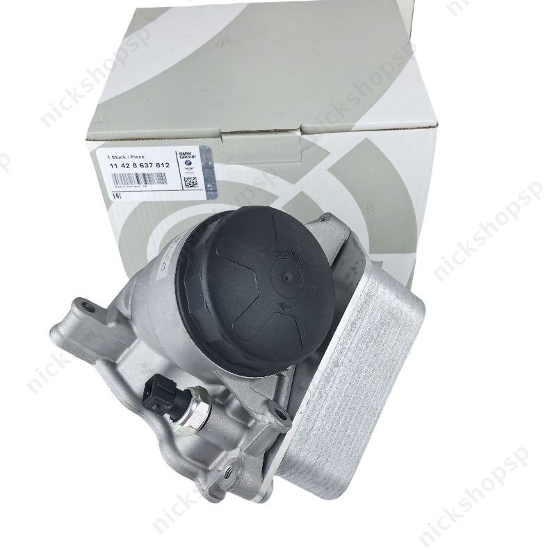 11428637812 Oil Filter Housing w/ Oil Cooler Gasket for BMW 328i 335i 528i X3 Z4