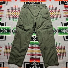 5.11 Tactical Pants 36x30 Green Ripstop Cargo Mens 511 Utility Outdoor Hiking D9