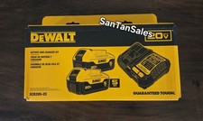 DEWALT DCB205-2C 20V MAX XR Li-Ion 5Ah Starter Kit - NEW  FREE SHIPPING 