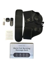 Burn Fat Waist Fat Burning Massage Belt With Remote And Adjustable Modes Pink 