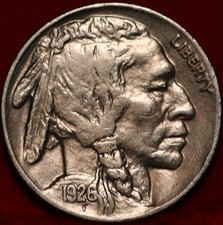 Uncirculated 1926 Philadelphia Mint  Buffalo Nickel