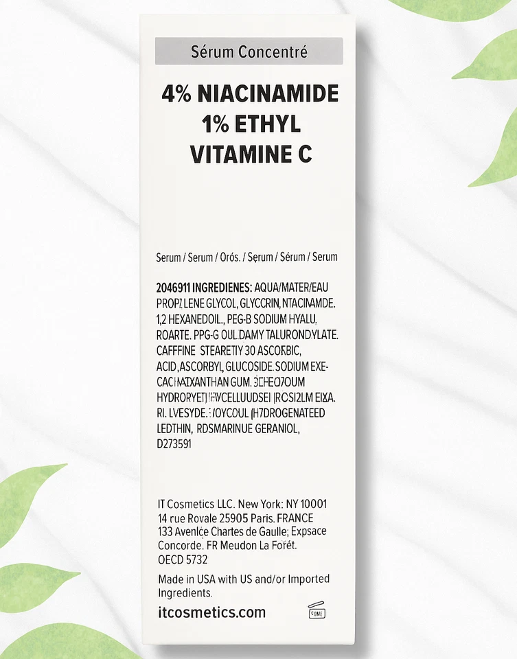 IT Cosmetics Bye Bye Dark Spots Niacinamide Serum 1oz 4% + Vitamin C Brightener - Image 3 of 4