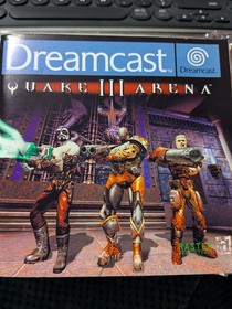 Sega Dreamcast Quake III Arena, complete with disc, manual and original case
