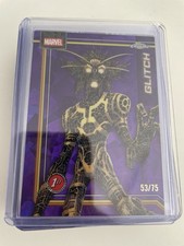 Glitch 2026 Topps Chrome Marvel Comics Sapphire #119 Purple Refractor Debut /75
