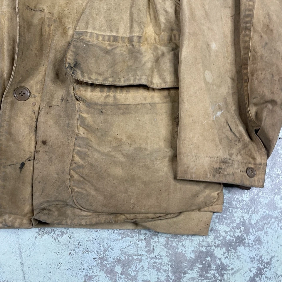 Vintage Red Head Shooting Jacket Men’s XL Corduroy Collar Hunting Utility Safari - Image 4 of 4
