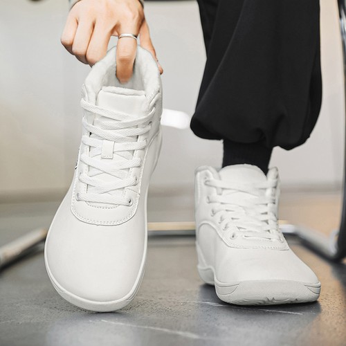 Outdoor Leather Casual Shoes Wide Toe Women Men Barefoot Shoes Plush Lining EU48 - Picture 11 of 54