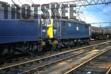 35mm Slide BR British Railways Electric Loco Class 76 76025 Guide Bridge 1979