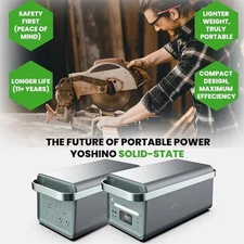 Black Friday New Yoshino B4000SST B4000 SST  Solid-State Portable Power Station