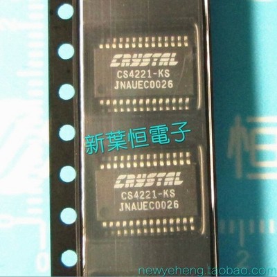 1PCS CS4221-KS 24-Bit Stereo Audio Codec with 3V   SSOP28 #zn
