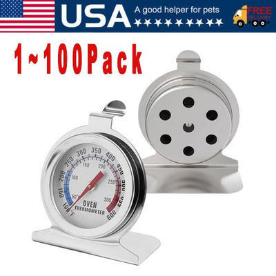 #ad Oven Thermometer Stainless Steel Classic Stand Up Food Meat Temperature Gauge5 1 $200.01