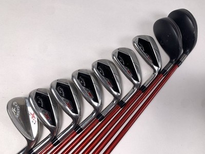 Callaway XR 2023 Hybrid Iron Set 4H-5H 6-PW+GW+SW XR 70g Regular