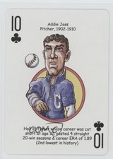 2005 Presents Cleveland Indians Baseball Heroes Playing Cards Addie Joss 1p37