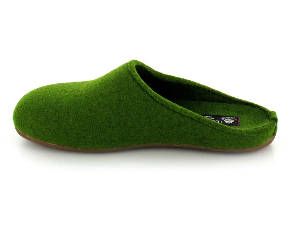 HAFLINGER® Green Slippers | Everest Fundus, Grass-Green - Image 4 of 4