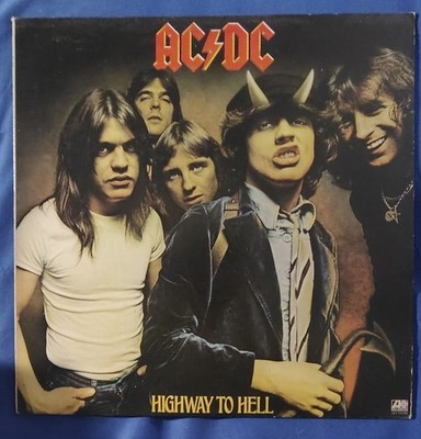 AC/DC Highway To Hell Vinyl LP First Press VG+ Atlantic 1979 Rock