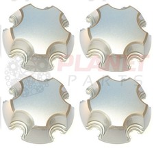Holden Commodore VL VN VP VR SILVER Chaser Interceptor Centre Caps Set of 4 15" 