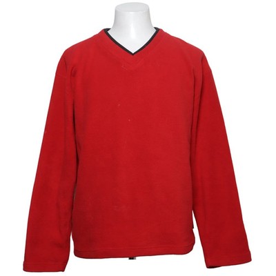 Horizon, Fleecepullover, Größe: M, Rot, Polyester, Einfarbig, Fleece #TIB