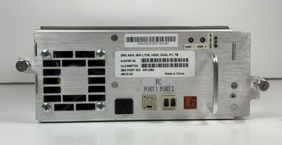 Quantum HP LTO6 8GB 8-00976-01 DRV ASM UDS3 Dual FC TAPE DRIVE UF-HE-LTO6-FC