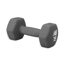  Dumbbells Hand Weights 15lb 15-Pound (Dark Grey)