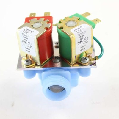 Whirlpool WPW10245167 1/2'' Water Inlet Valve NPT Plastic SXS Refrigerator
