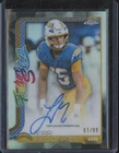 2025 Topps Chrome Ladd McConkey Refractor (RAW)