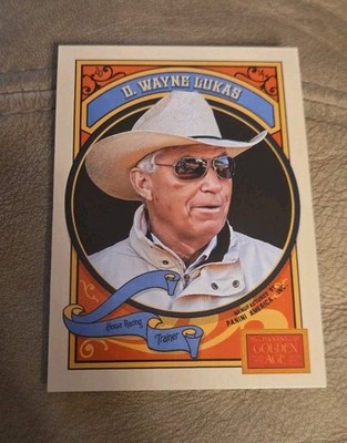 2014 Panini Golden Age #132 D. Wayne Lukas Horse Racing Nmmt
