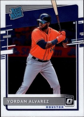 2020 Donruss Optic #45 Yordan Alvarez RC Houston Astros