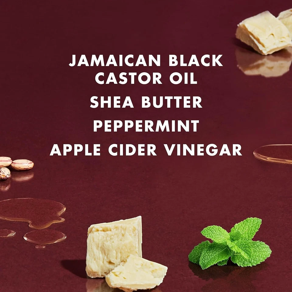 Shea moisture Jamaican Black Castor Oil Smoothie W/ Shea Butter Cider Vinegar - Image 3 of 4