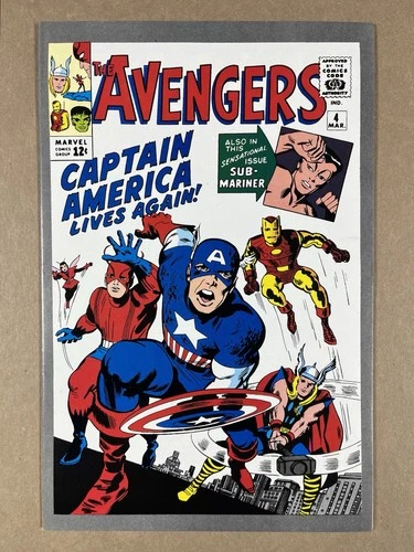 AVENGERS #4 - 1994 - VF+ - JC PENNEY REPRINT - MARVEL COMICS