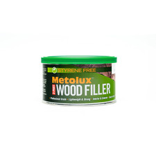 Metolux 2 Part Styrene Free Wood Filler - Interior & Exterior Professional Grade