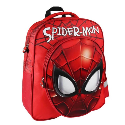 Hombre Araña Mochila Escolar y turística oficial Marvel grande 40x31x14 cm  A4 A3 | eBay