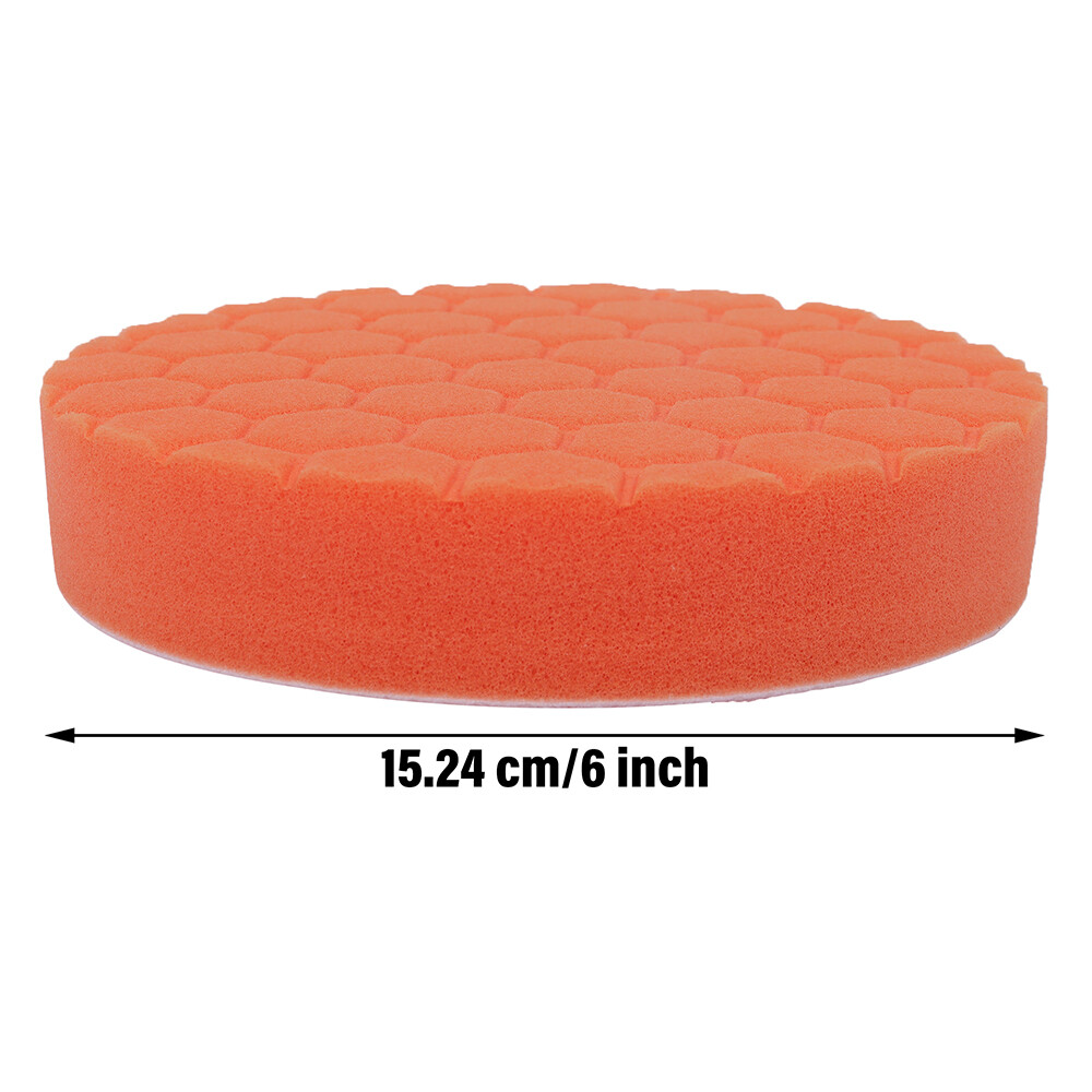 5PCS Polishing Pad 6inch Car Polisher Foam Buffer Waxing Finishing Buffing Wheel