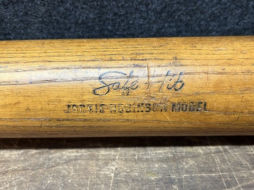 Mazza da baseball vintage anni '50 Jackie Robinson Hillerich & Bradsby H&B 34" Dodgers HOF - Foto 10 di 16