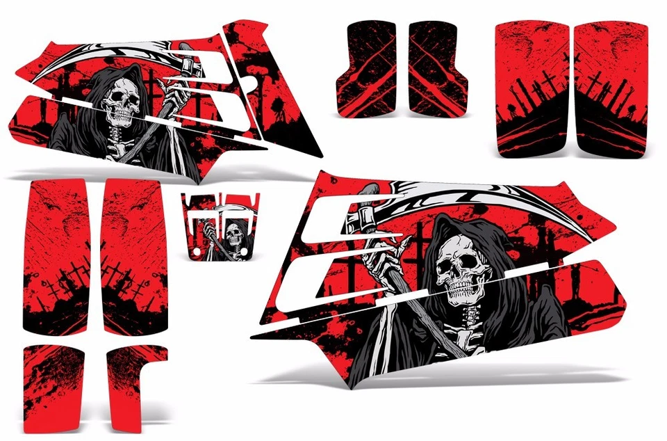 ATV Graphics Kit Quad Decal Sticker For Yamaha Banshee 350 87-05 REAP R - Image 2 of 3