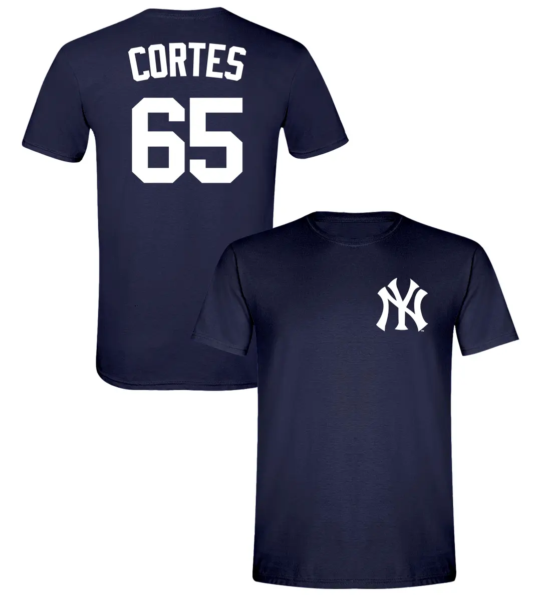 Nestor Cortes T-Shirt Shirsey New York Yankees MLB Soft Jersey #65 (S-2XL)