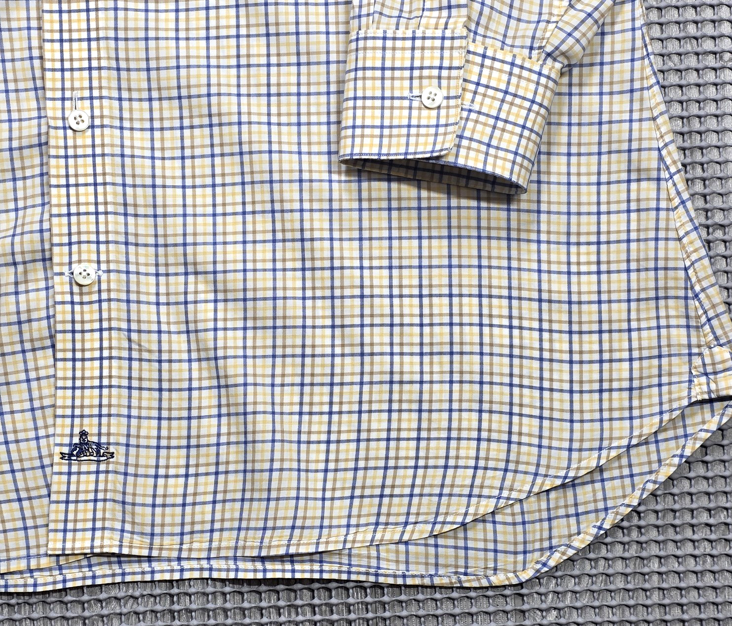 FILA Camicia elegante su misura Holland & Sherry Savile Row London uomo 17 5 32 33 a quadri